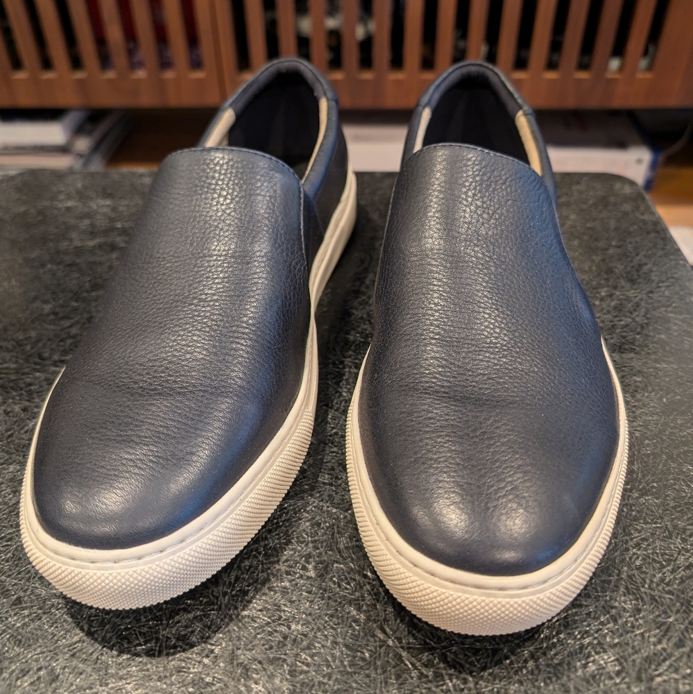 Banana Republic Tylan Leather Slip-On Sneaker US 10.5 Mens